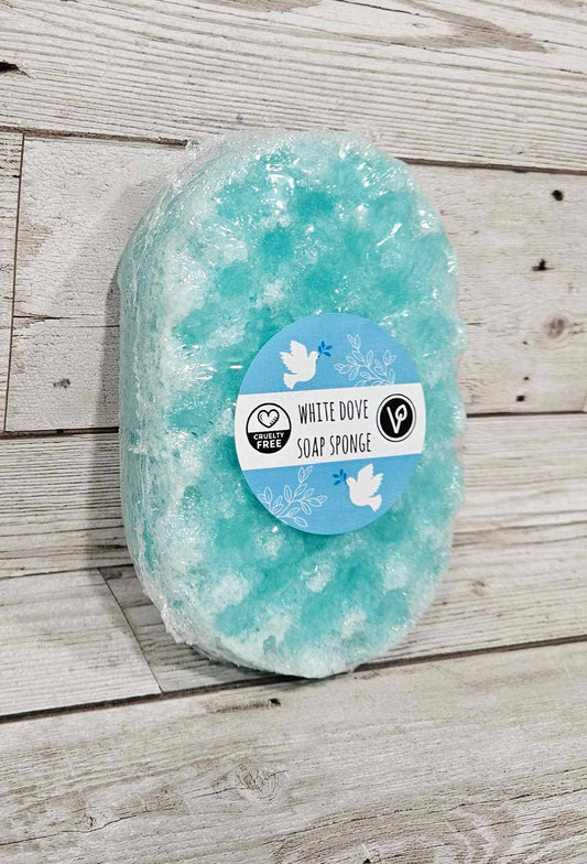 White Dove Exfoliating Soap Sponge